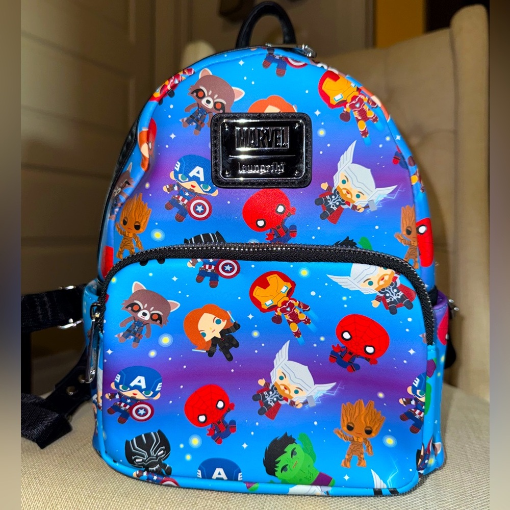 Marvel Avengers Chibi Loungefly Backpack